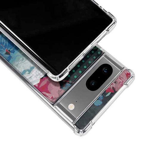 Fall Flowers Google Pixel 8 Clear Case